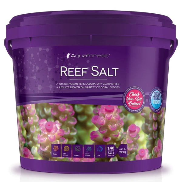 AQUAFOREST Reef Salt Bucket 22kg