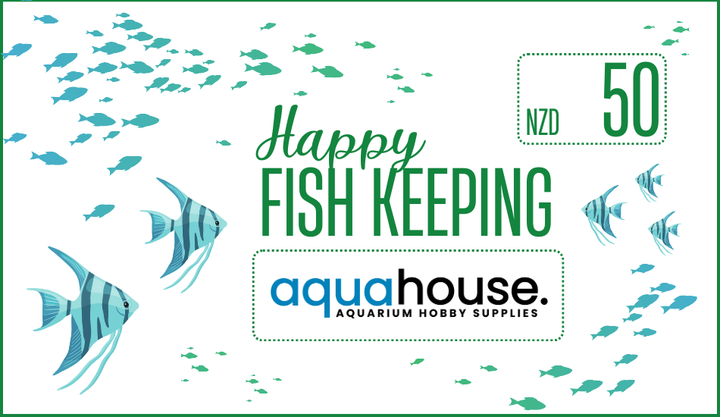 Happy Fish Keeping GIFT CARD (Digital Delivery) | Aqua House