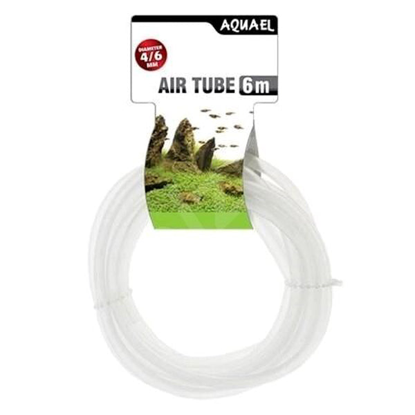AQUAEL Clear 4/6 Air Line Tubing 6m