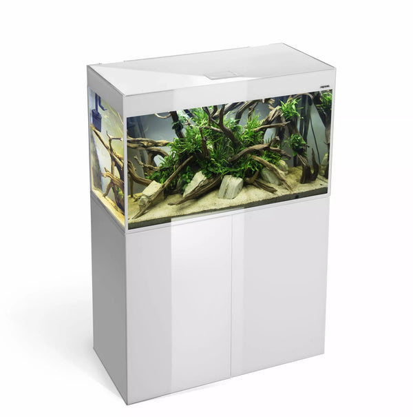 AQUAEL Aquarium GLOSSY 80 Set - White