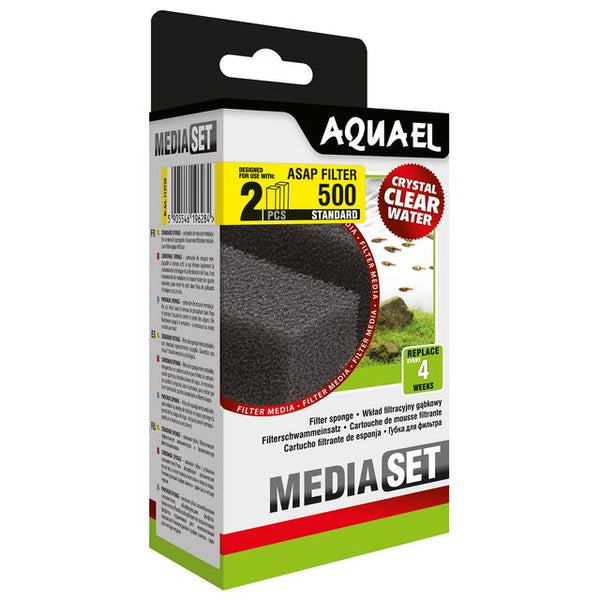 AQUAEL Sponge ASAP 500 Standard (set of 2)