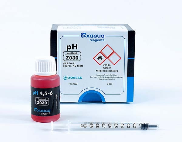 EXAQUA pH 4.5-6.0 (Z030) - Fresh Water Test