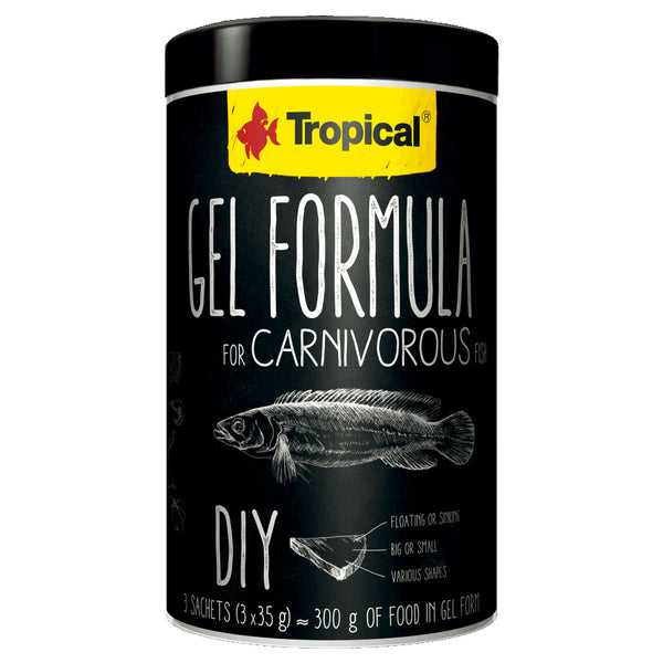 TROPICAL Gel Formula for Carnivorous Fish