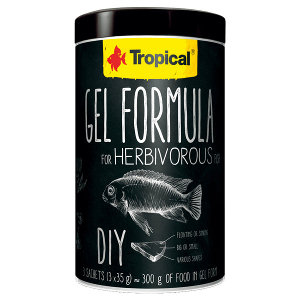 TROPICAL Gel Formula for Herbivorous Fish