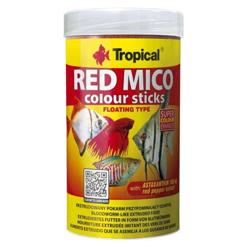 TROPICAL Red Mico Colour Sticks
