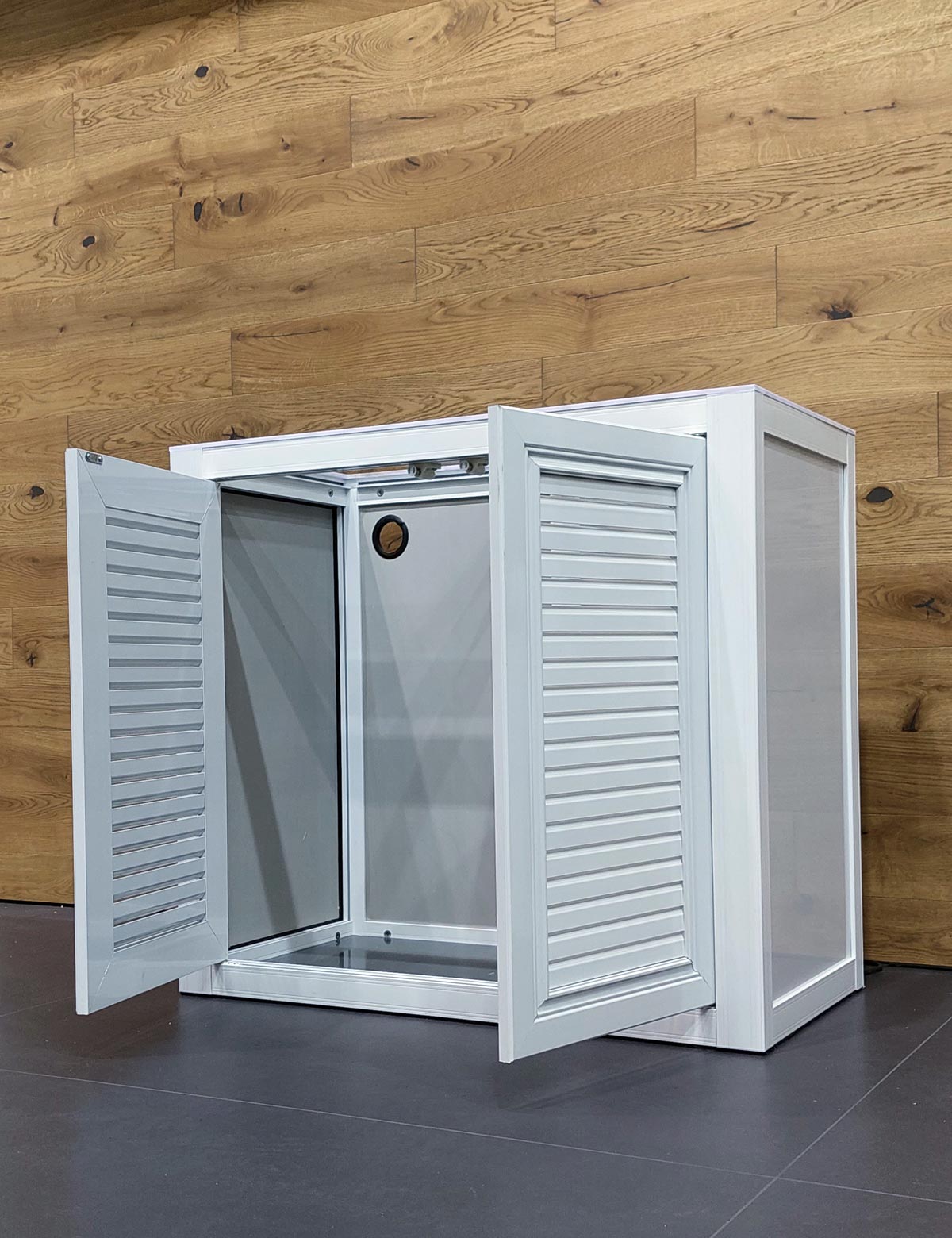VIV Aluminium Aquarium Stand 120x60x80 White (Shutter Doors) – Aqua House