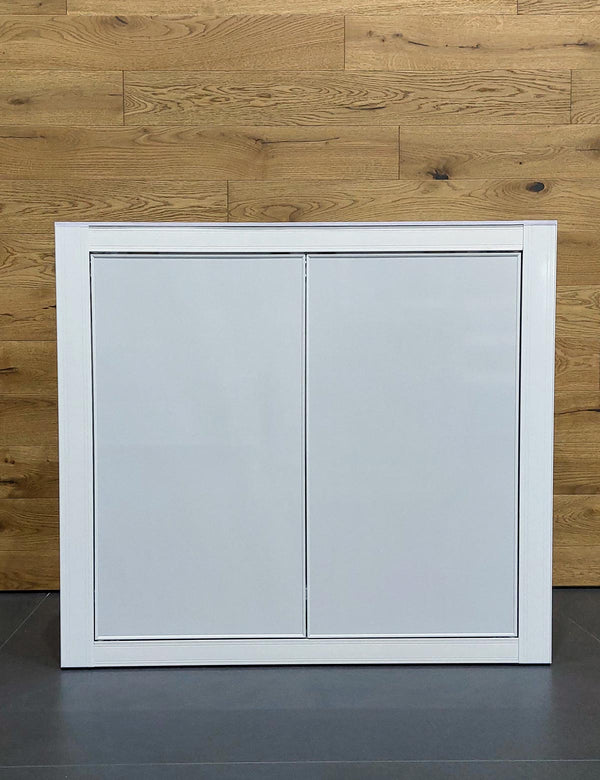 VIV Aluminium Aquarium Stand 90x45x80 White (Flat Doors)