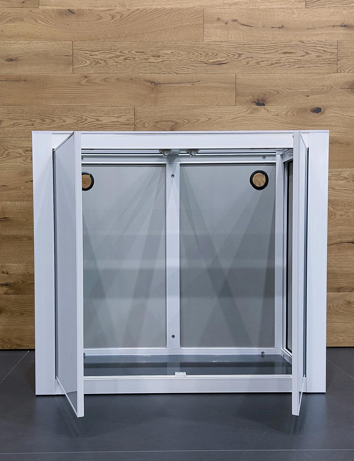VIV Aluminium Aquarium Stand 120x50x80 White (Flat Doors) Aqua House